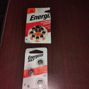 Energizer Silver Button Cell Battery Pack - 357 / 13 (Assorted)